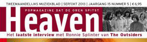 Heaven popmagazine – “Canvas is een topplaat” “mag ook internationaal gezien worden”